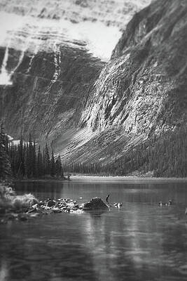 Mystical Monochrome Mountain Lake by Dan Sproul Mystical Monochrome Mountain Lake by Dan Sproul