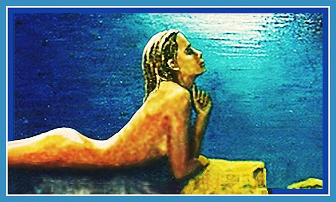 Wall Art - Mixed Media - NADIA,  the Nymph by Hartmut Jager