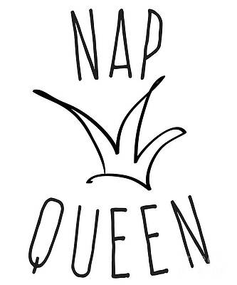 Wall Art - Digital Art - Nap Queen by Flippin Sweet Gear