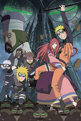 Naruto Shippuden the Movie - Road to Ninja 2012 Poster by Geek N Rock -  Fine Art America