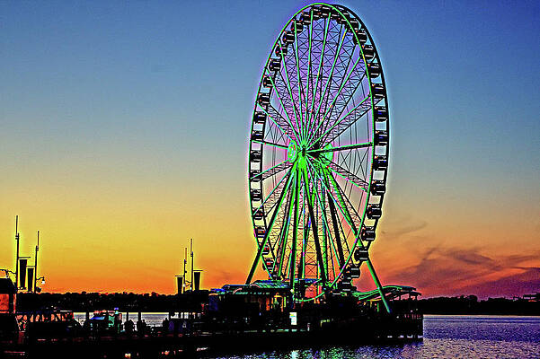 National Harbor Sunset by Dean Williams National Harbor Sunset by Dean Williams