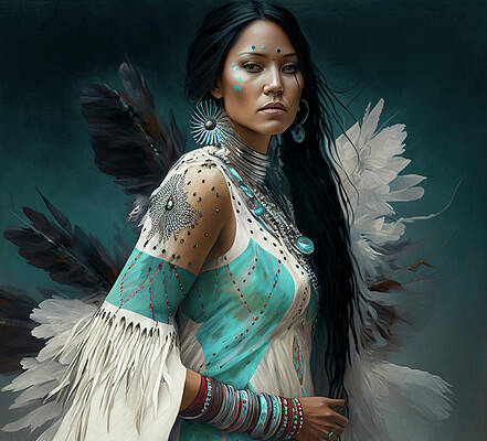 beautiful native american paintings