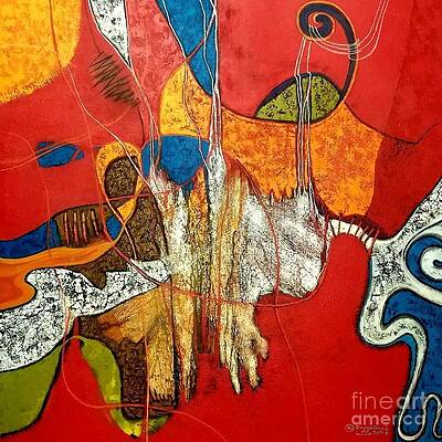  Painting - Natural Vibration long Day by Bagyo Begy