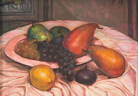 Wall Art - Drawing - Nature morte aux fruits circa  art by Emile Bernard French