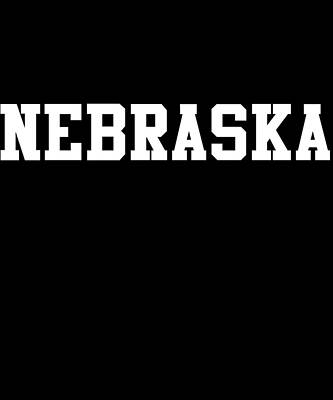 Wall Art - Digital Art - Nebraska by Flippin Sweet Gear
