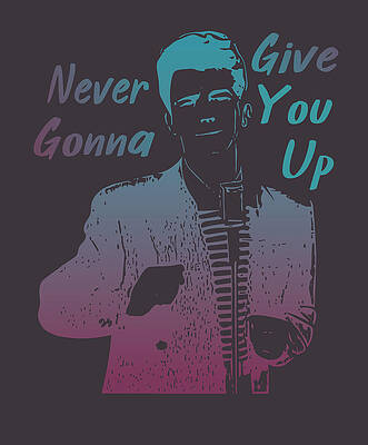 Rickroll Framed Art Print for Sale by Texterns