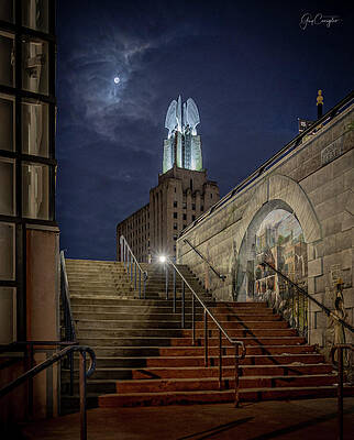 New Years Moon by Guy Coniglio New Years Moon by Guy Coniglio