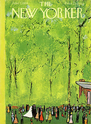 Wall Art - Painting - New Yorker June 7th, 1958 by Abe Birnbaum