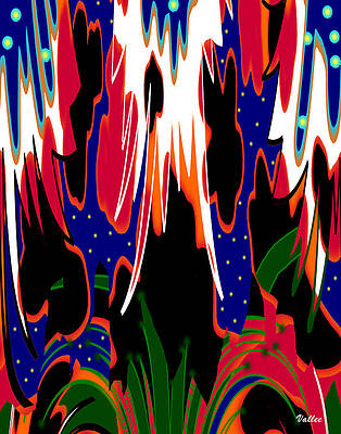 Night Jungle by Vallee Johnson Night Jungle by Vallee Johnson