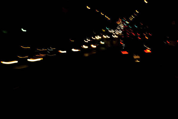 Wall Art - Photograph - Night Traffic by JJ Whitley