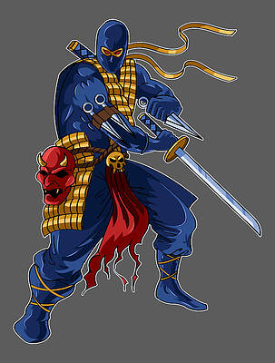 Ninja Assassin 2 Art Print by StrangeForce - Fy