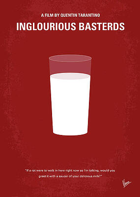 Wall Art - Digital Art - No138 Inglourious Basterds by Chungkong Art