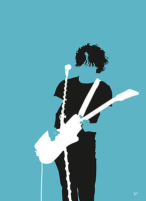 Wall Art - Digital Art - No295 MY The White Stripes-MMuP-notxt by Chungkong Art