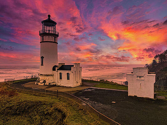 North Head Lighthouse by Thomas Hall North Head Lighthouse by Thomas Hall