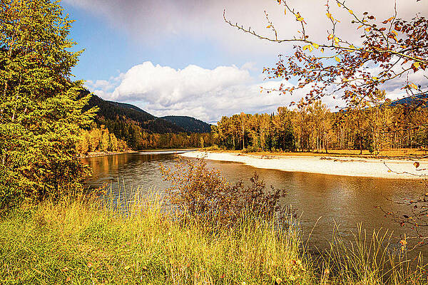 North Saskatchewan River by Claude Dalley North Saskatchewan River by Claude Dalley