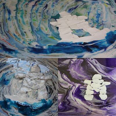Wall Art - Painting - Northern Abstraction by Madeleine Arnett