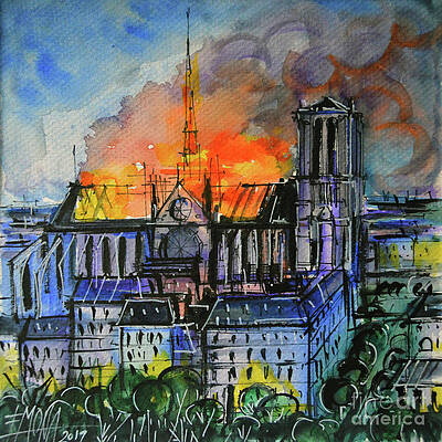 Paris Abstract Paintings Fine Art America