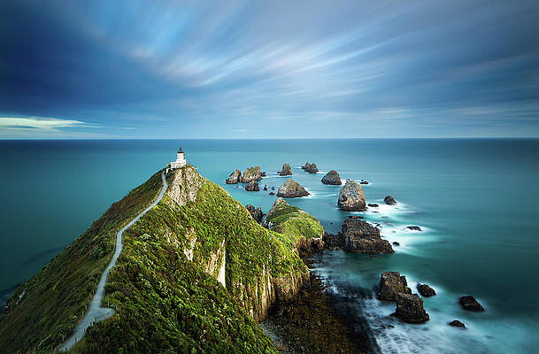  Photograph - Nugget Point Lighthouse by John Alexander