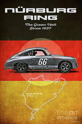 Nostalgic Art AvD Oldtimer Grand Prix Nürburgring Rennen Blechschild 30 x 20 *