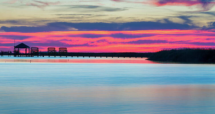 OBX Sound Sunset by Mike Koenig OBX Sound Sunset by Mike Koenig