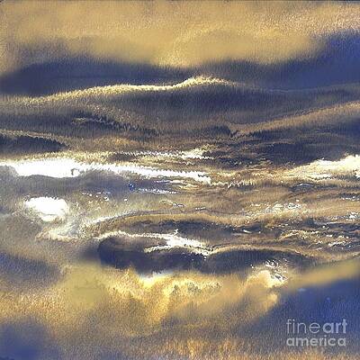 Ocean Wave at Night by Vesna Antic Ocean Wave at Night by Vesna Antic