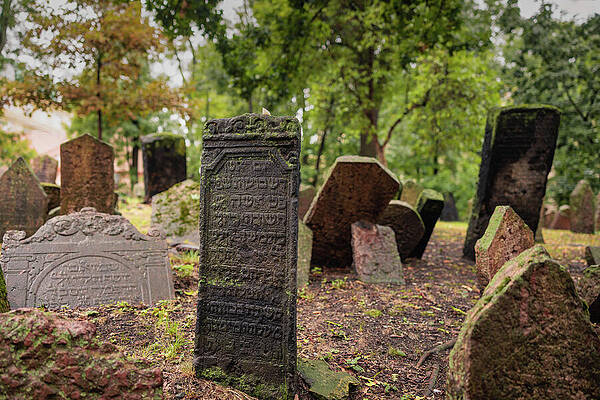 Wall Art - Photograph - Old Jewish Cemetery, Prague by Robert Niemeier