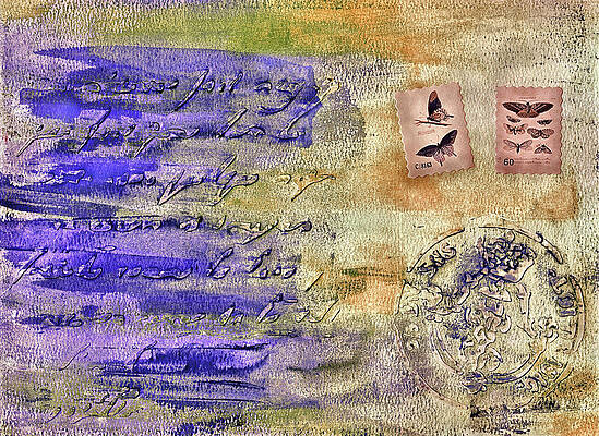 Old Postcard by Cynthia Fletcher Old Postcard by Cynthia Fletcher