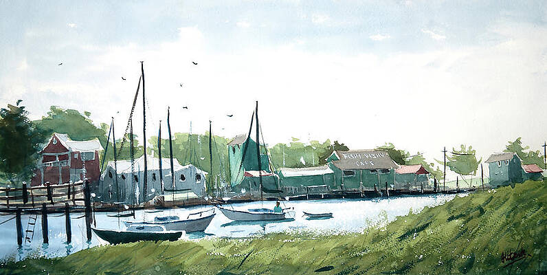 Old Yacht Basin by Tesh Parekh Old Yacht Basin by Tesh Parekh
