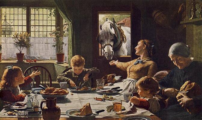 Wall Art - Painting - One of the Family by Frederic Cotman