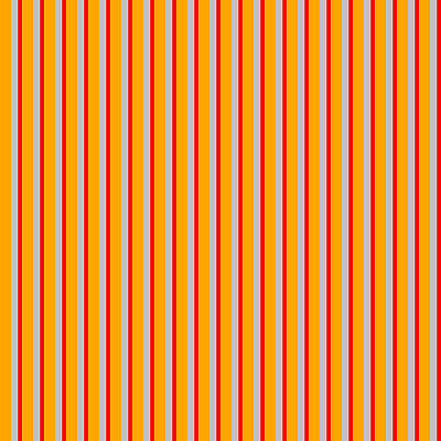 [ Thumbnail: Orange, Grey, and Red Colored Stripes/Lines Pattern Duvet Cover ]