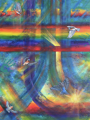 Over the Rainbow II by Pamela Kirkham Over the Rainbow II by Pamela Kirkham
