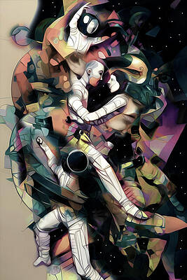 Wall Art - Digital Art - Overflow by Jeff Malderez