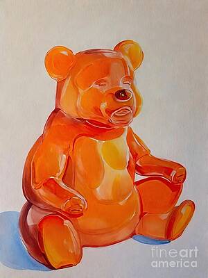 Chamoy Gummy Bear - Gummy Bear - Posters and Art Prints