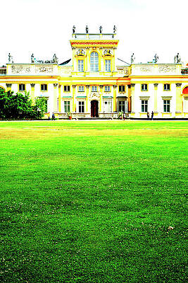 Wall Art - Photograph - Palace In Wilanow In Warsaw, Poland 2 by John Siest