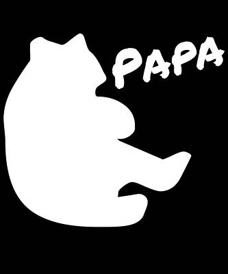 Wall Art - Digital Art - Papa Bear by Flippin Sweet Gear