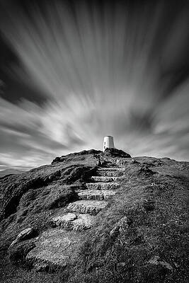 Wall Art - Photograph - Path to Twr Mawr Lighthouse by Dave Bowman