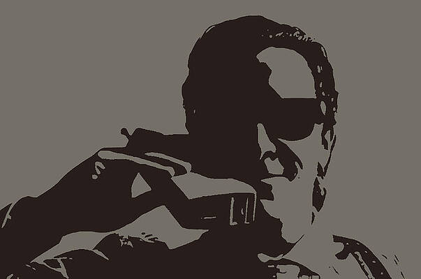 PATRICK BATEMAN PRINT Canvas Print by Adams Karlie