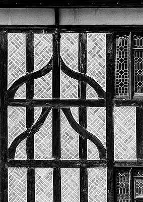 Wall Art - Photograph - Patterns on Patterns on Patterns BW by Christi Kraft
