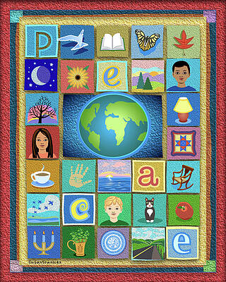 Peace Tapestry by Susan Spangler Peace Tapestry by Susan Spangler