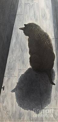 Pepper in the Doorway by Patricia Lang Pepper in the Doorway by Patricia Lang