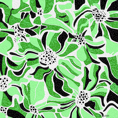 Wall Art - Digital Art - Petals 8 by Stocksom Art Prints