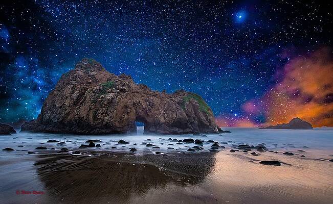 Pfeiffer Beach 139 by Nader Naderi