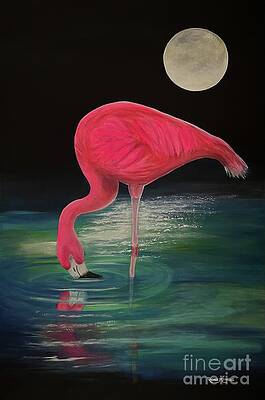 Phoenicopterus Orb by Rachel Michelle
