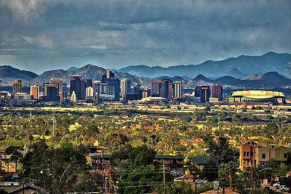 Wall Art - Photograph - Phoenix, Arizona Skyline by Chance Kafka