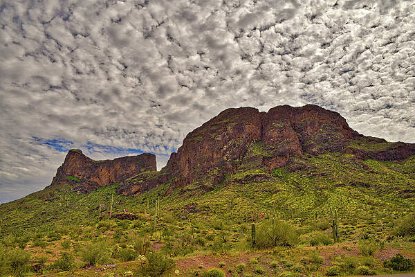 Wall Art - Photograph - Picacho Peak Clouds by Chance Kafka