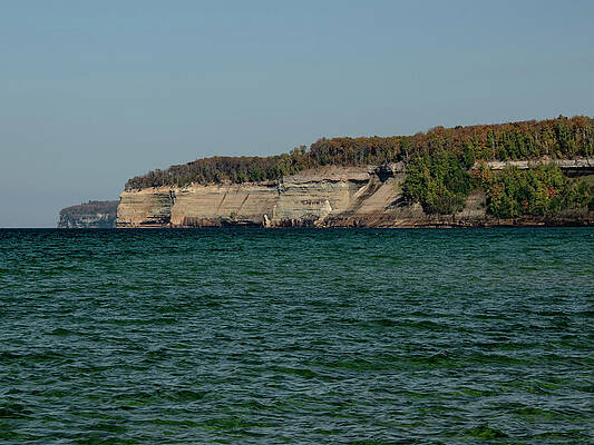 Wall Art - Photograph - Pictured Rocks National Shoreline by Vi Ray