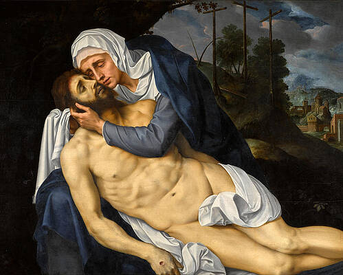 Pieta Print by Willem Key