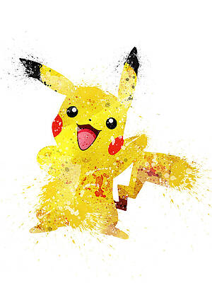 Shiny Pikachu - DHudson19 - Digital Art, Childrens Art, TV Shows & Movies -  ArtPal