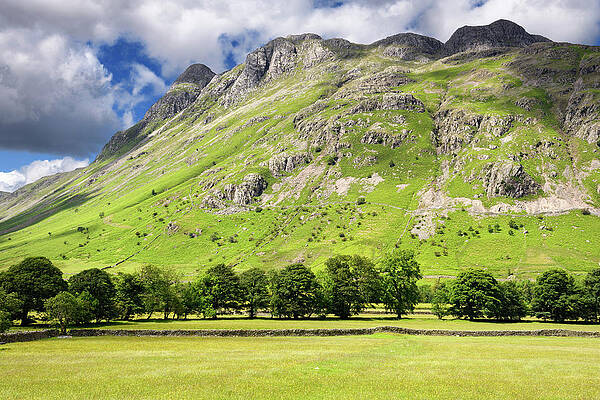 Pike of Stickle Loft Crag Thorn Crag and Harrison Stickle peaks by Reimar Gaertner Pike of Stickle Loft Crag Thorn Crag and Harrison Stickle peaks by Reimar Gaertner