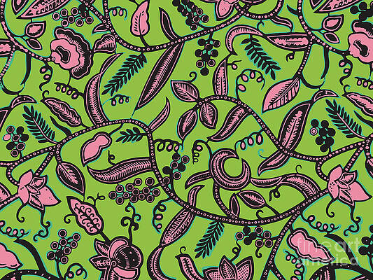 pink and green alternative ankara foliage alternative print by Scheme Of Things Graphics pink and green alternative ankara foliage alternative print by Scheme Of Things Graphics
